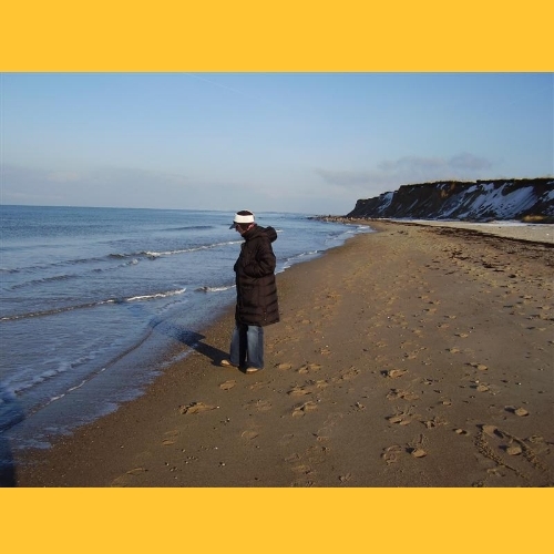 Wer hier spazieren geht ist dick eingepackt. Egal ob es gut aussieht oder nicht.