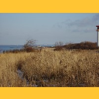 Im Hintergrund: Die Fehmarnsundbr�cke